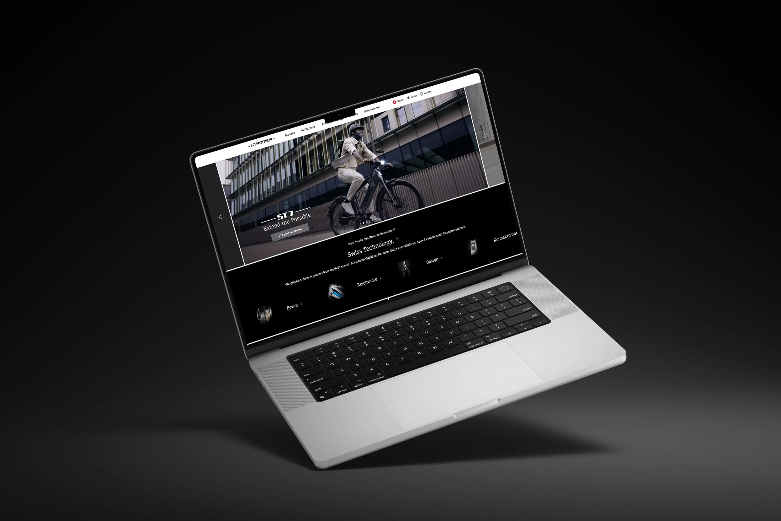 Stromer Mockup MacBook