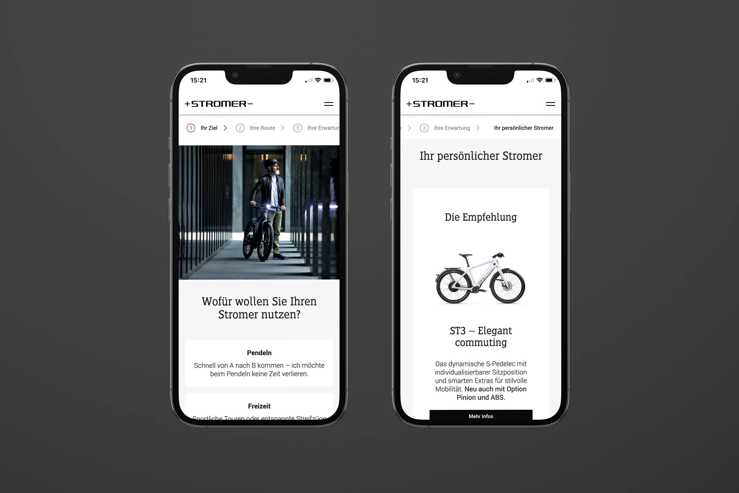 Stromer Mockup iPhone